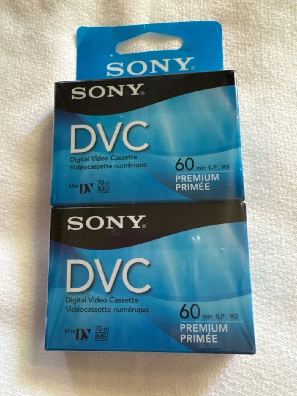 Sony DVC Mini DV 60-Min Premium Digital Video Cassette 2-Pack